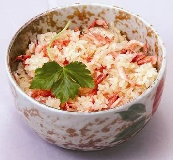 桜えびの炊き込みご飯